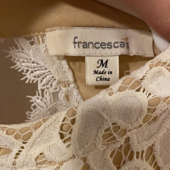 Lace backless dress! Worn twice. - Picture 3 of 3